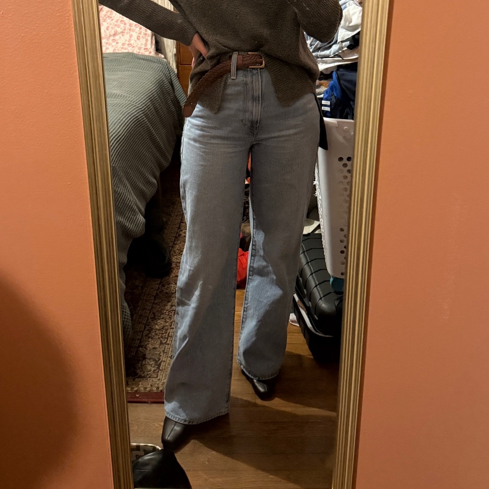 Women's Ribcage Wide Leg Levi Jeans